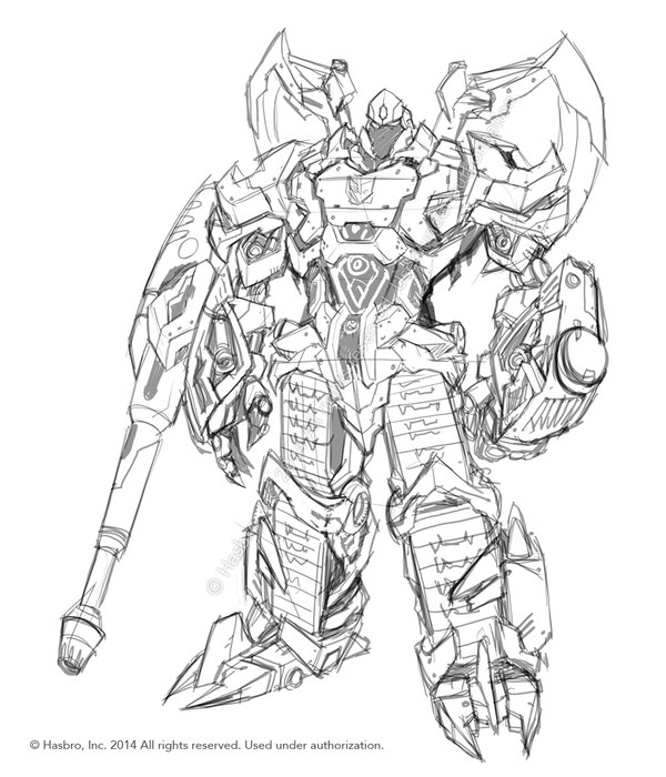 Megatron Binder Sketch (2 of 2)